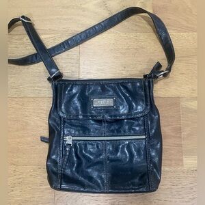 Relic black leather Crossbody bag purse VGUC  see pictures for minor wear